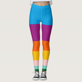 Legging Linhas coloridas