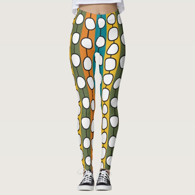 Legging Linhas Coloridas MCM (Frente)