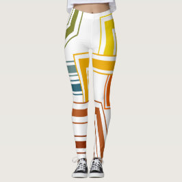 Legging Linhas da década de 1970