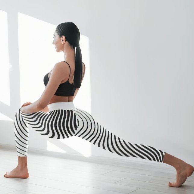 Legging Linhas de ondas mágicas, (Criador carregado)