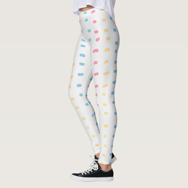 Legging Linhas de padrão (Esquerda)