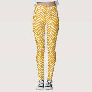 Legging Linhas desenhadas à mão, textura do hipster.
