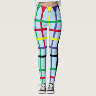 Legging Linhas do pastel