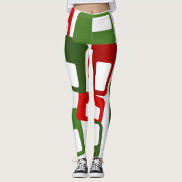 Legging Linhas e Retângulos