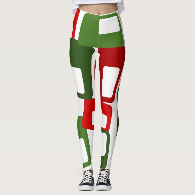 Legging Linhas e Retângulos (Frente)