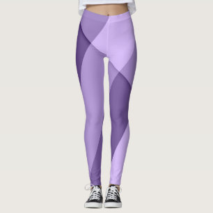 Legging Linhas geométricas roxas ultravioletas