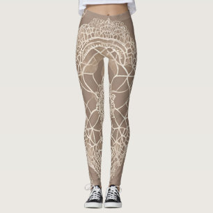 Legging Linhas na arte Clay Lace AI