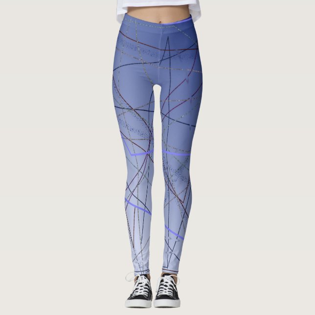Legging Linhas Sobre Linhas (Frente)