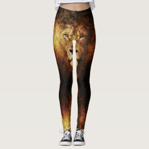 Legging Lion of Judah - Jah Rastafari Power yoga Ir