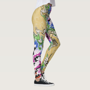Legging Liquidação de multicores