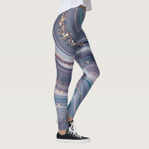 Legging Líquido Colorido Marcado