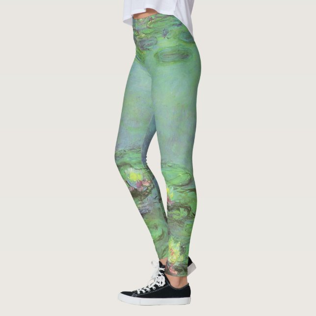Legging Lírios de Claude Monet, Impressionismo venenoso (Esquerda)
