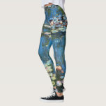 Legging Lírios de Claude Monet, Impressionismo venenoso<br><div class="desc">Waterlily (1914), de Claude Monet, é uma pintura impressionista de arte natural. Uma das muitas variações das pinturas florais de lírio-d'água que Monet pintou pelo lago em seu jardim floral em Giverny, França. Sobre o artista: Claude Monet (1840-1926) foi o fundador do movimento de pintura impressionista francês, com a maioria...</div>