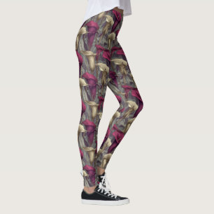 Legging lírios Flor Crossfit Lírios Calla Presentes Florai