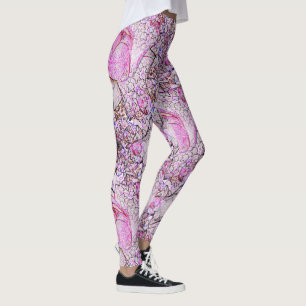 Legging Lírios Rosa......