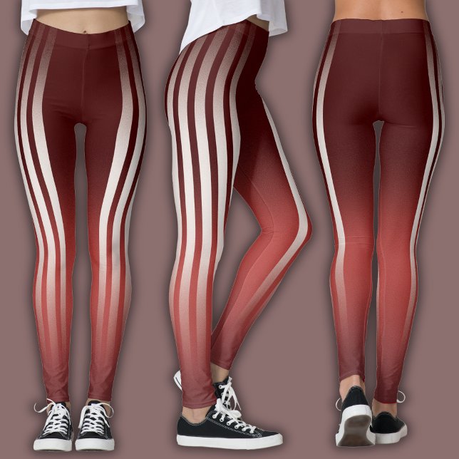 Legging Listra Atlética | Borgonha (Criador carregado)