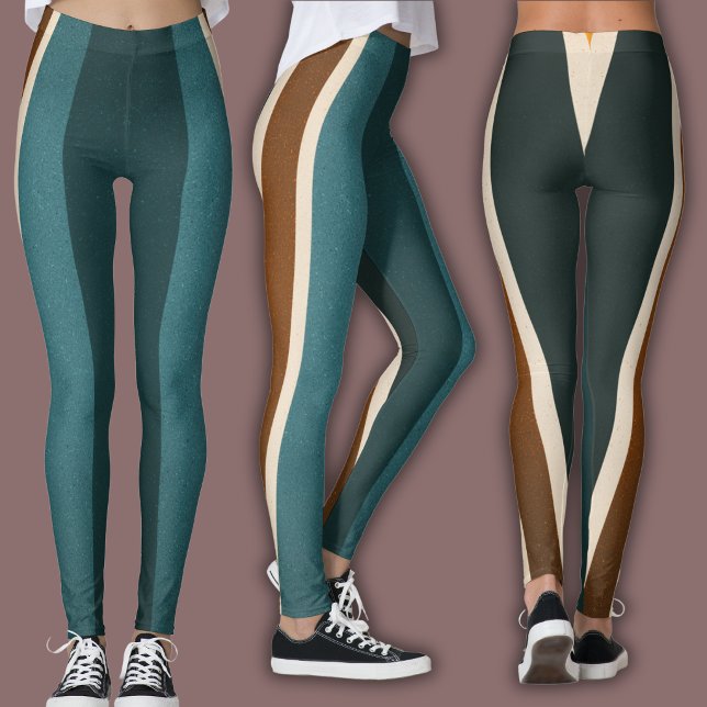 Legging Listra Atlética | Listras Retrô (Criador carregado)