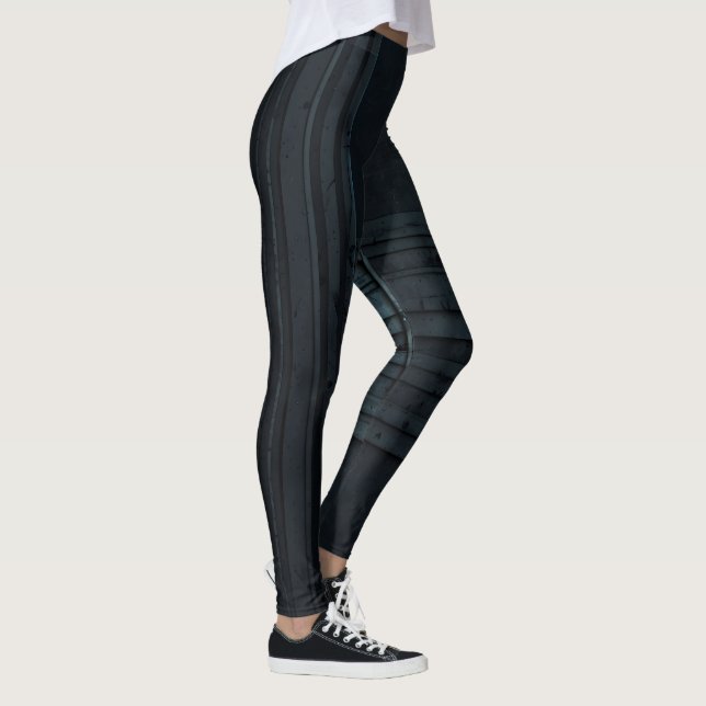 Legging Listra Azul Esmeralda (Direita)