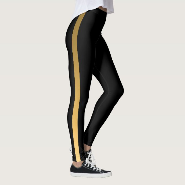 Legging Listra Dourado (Direita)
