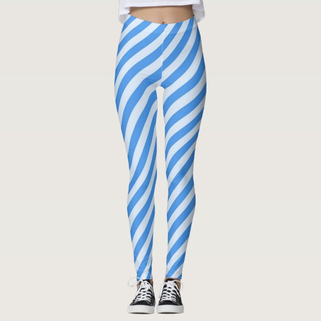 legging listras azul céu (Frente)