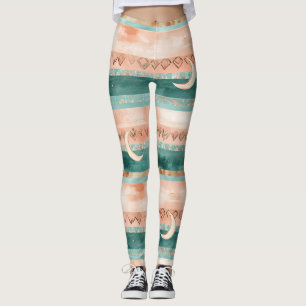 Legging Listras Celestiais Rústicas Lua Sol Terroso (8)