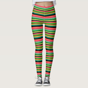 Legging Listras coloridas doces