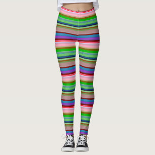Legging Listras coloridas quentes