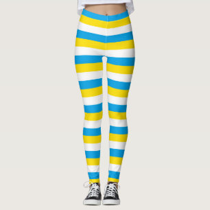 Legging listras da bandeira da argentina símbolo do país a