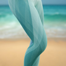 Listras de Aquarela Azul Verde Aqua Nome Personali