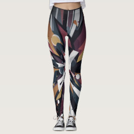 Legging Listras de Cor em um Par de Moderno Personalizado