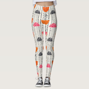 Legging Listras de Fatias de Citrino Ousadas (4)