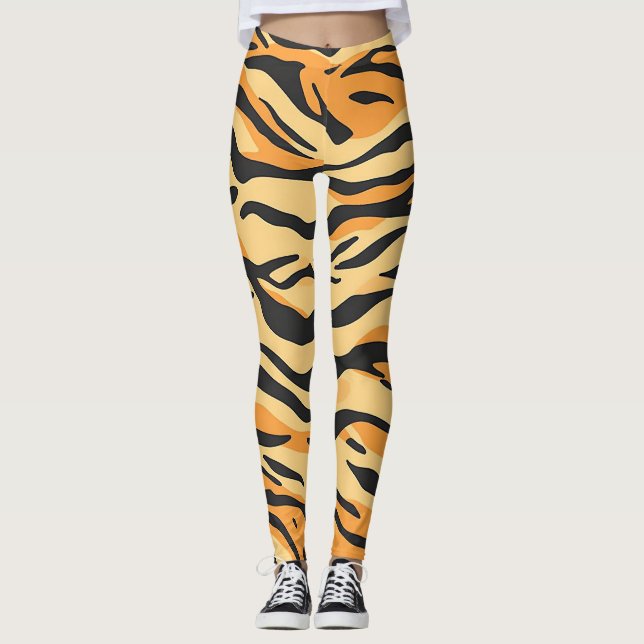 Legging Listras de Tigre (Frente)