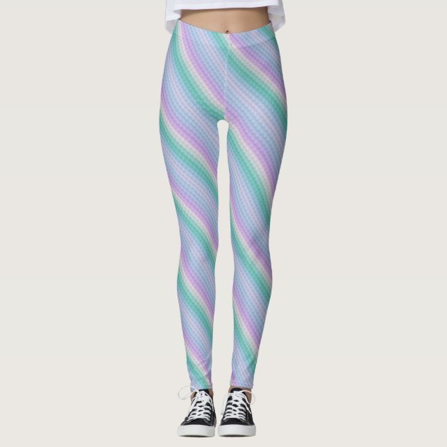 Legging Listras Diagonais Lindas (Frente)