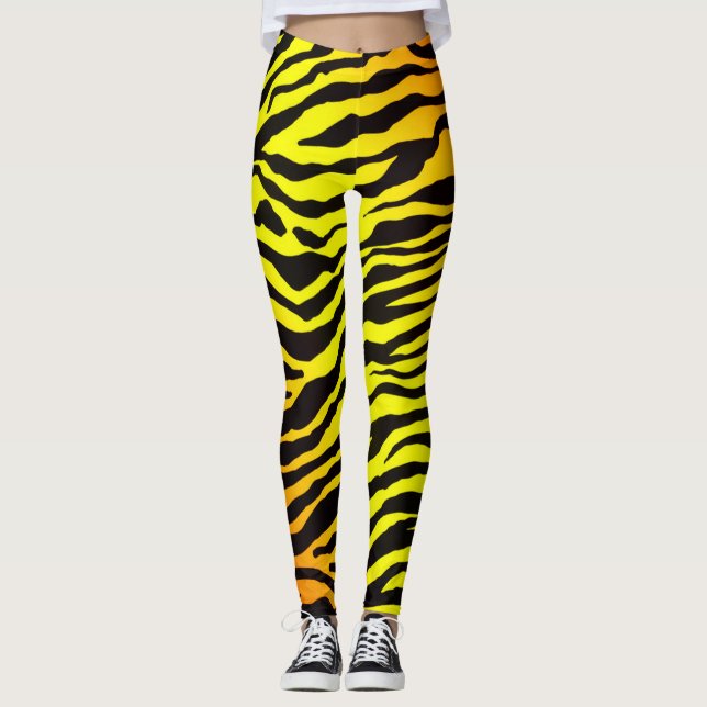 Legging Listras do tigre (Frente)