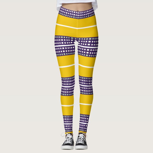 Legging Listras e pontos (Frente)