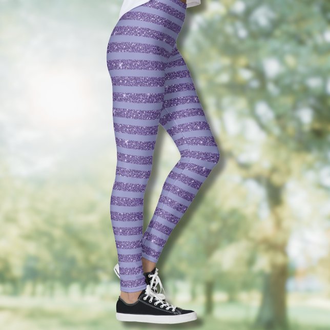 Legging Listras Horizontais no Estilo Brilho de Ámbar Prof (Criador carregado)