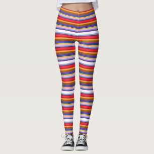 Legging Listras mágicas coloridas bonitas