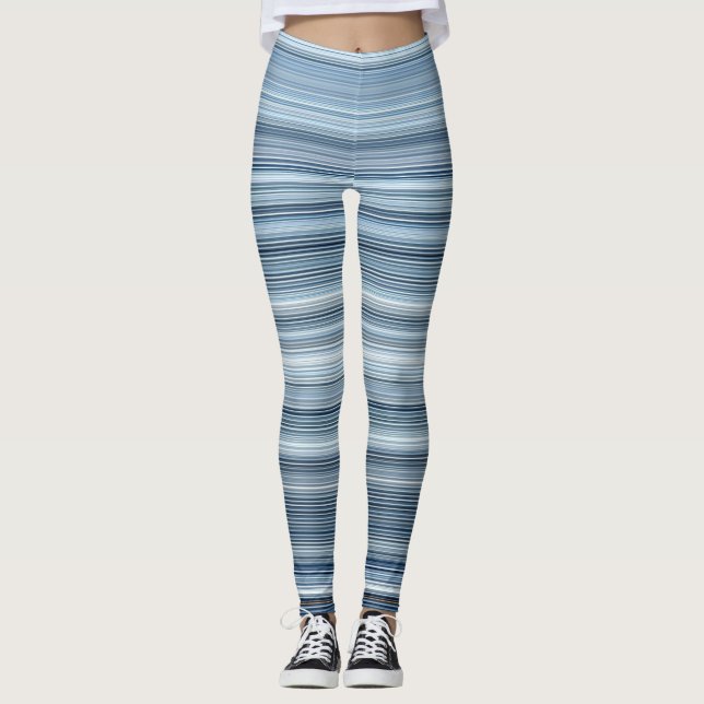 Legging Listras - Sombras Azuis (Frente)