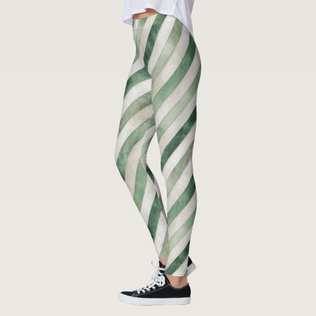 Legging Listras Verde Menta (Esquerda)