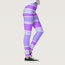 Legging Listras violetas