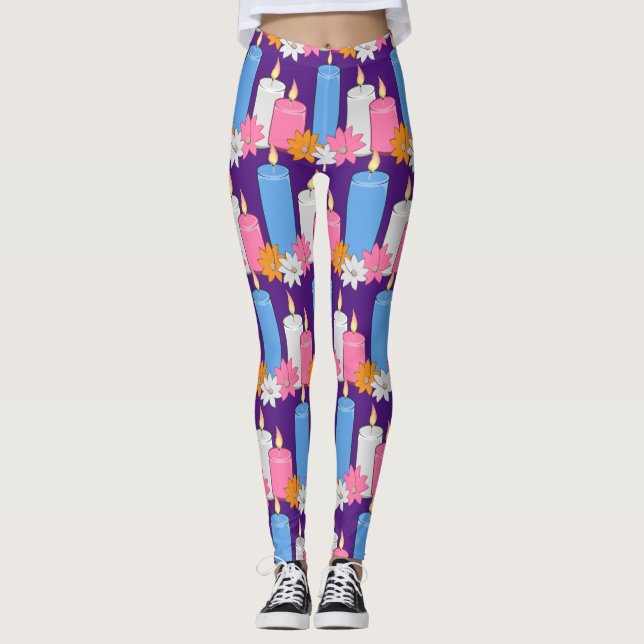 Legging Lit Flowers Thunder_Cove (Frente)