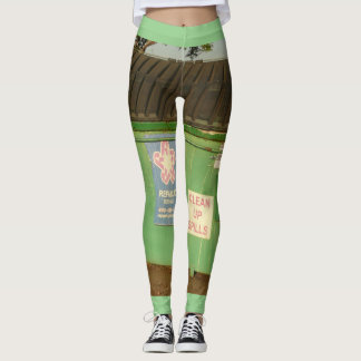 Legging lixeiras de sol verde