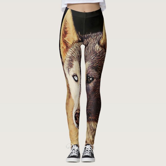 Legging lobo-animal-smartmix (Frente)