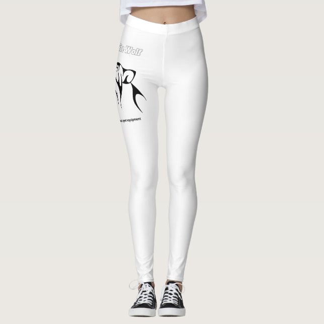 Legging Lobo Branco (Frente)