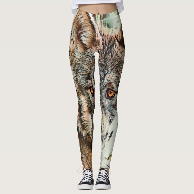 Legging lobo de toons (Frente)