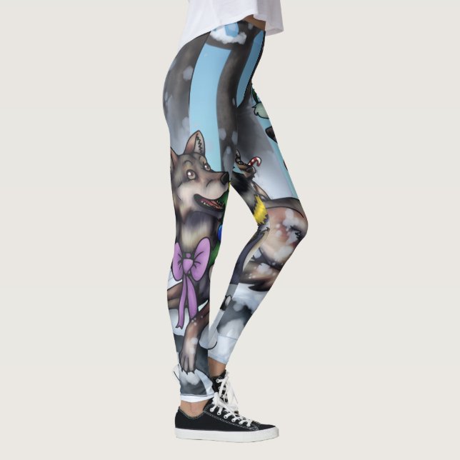 Legging Lobos Feriados (Direita)