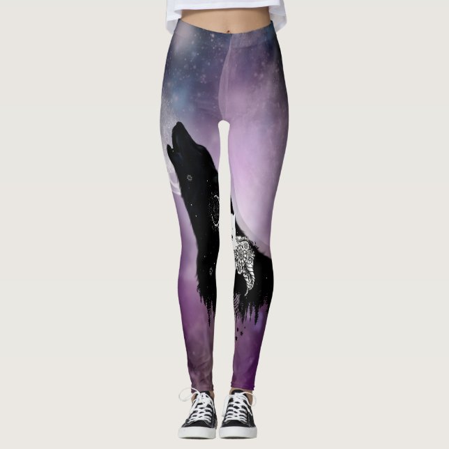 Legging Lobos incríveis (Frente)