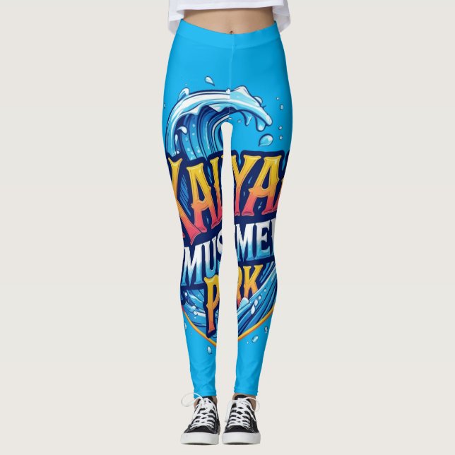 Legging Logotipo do Assistente de Streetwear - Design insp (Frente)
