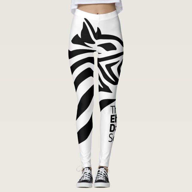 Legging Logotipo do oficial da sociedade de Ehlers-Danlos (Frente)