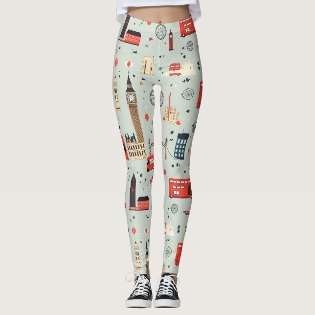 Legging London Skyline Adventure (Frente)